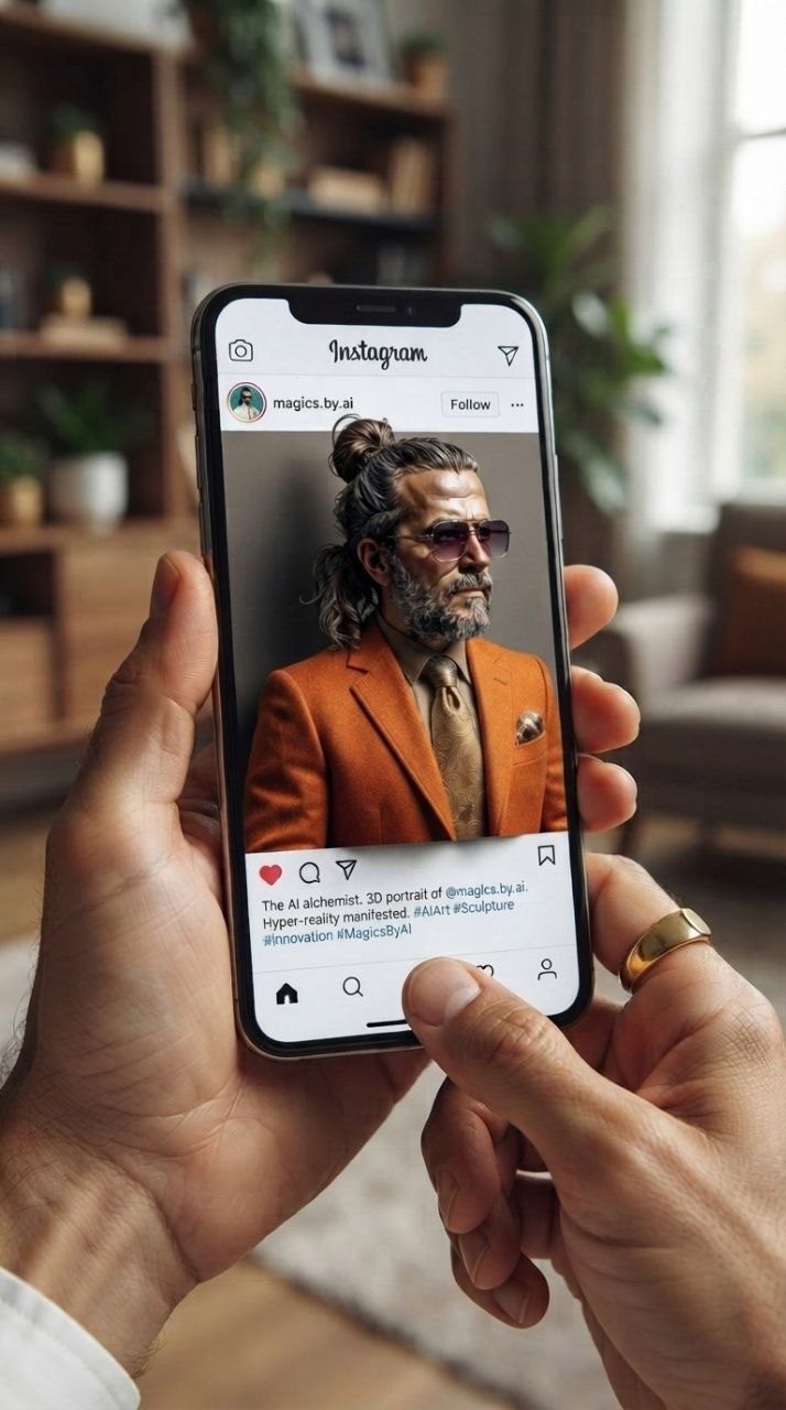 نمونه افکت بیرون زدن سه بعدی